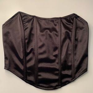 Amazon Black Corset Top